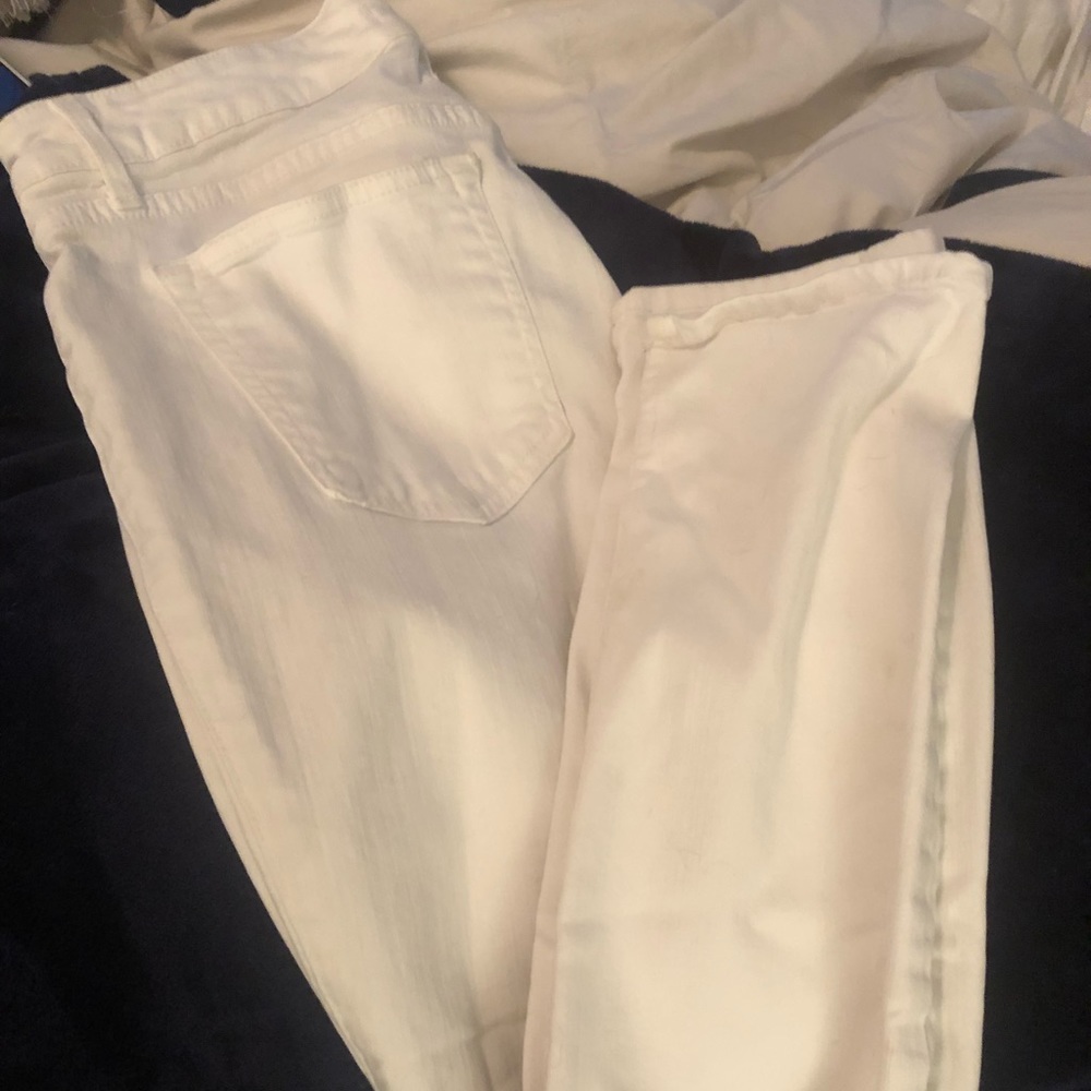 White Rich & Skinny Jeans